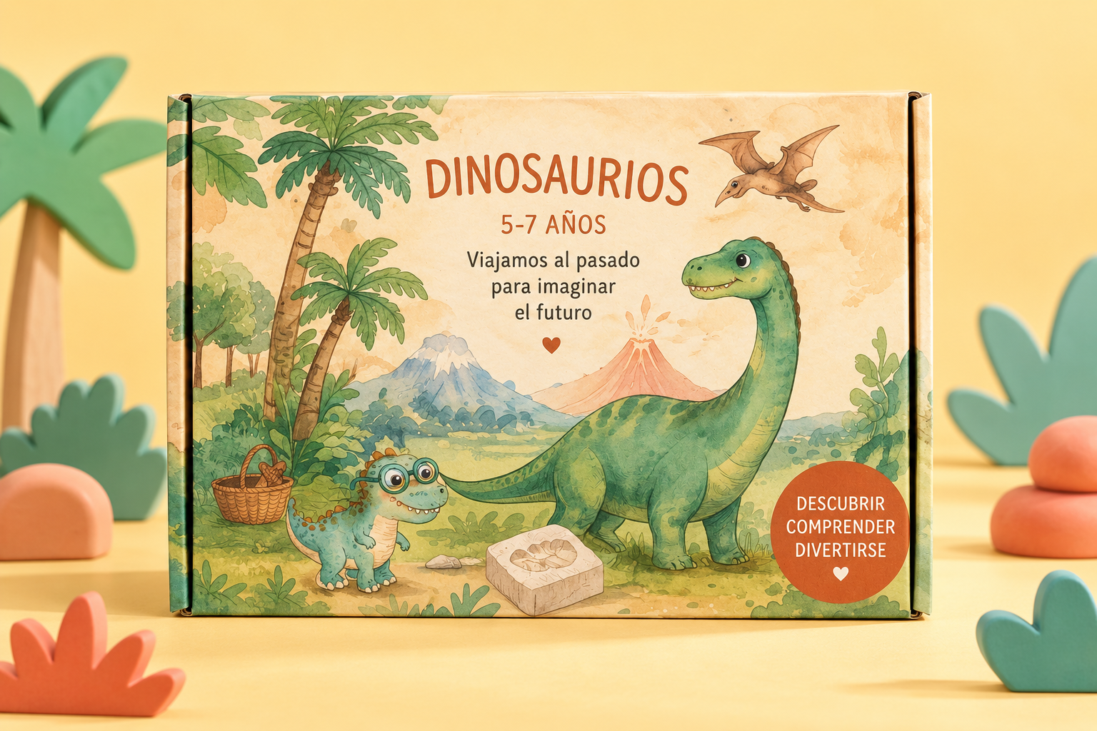 Caja educativa Dinosaurios de Mimune Kids