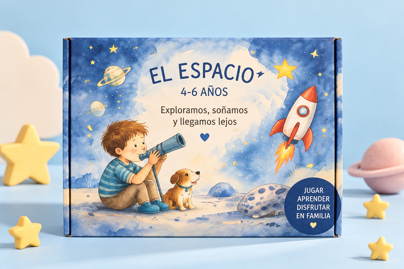 Caja educativa El espacio de Mimune Kids